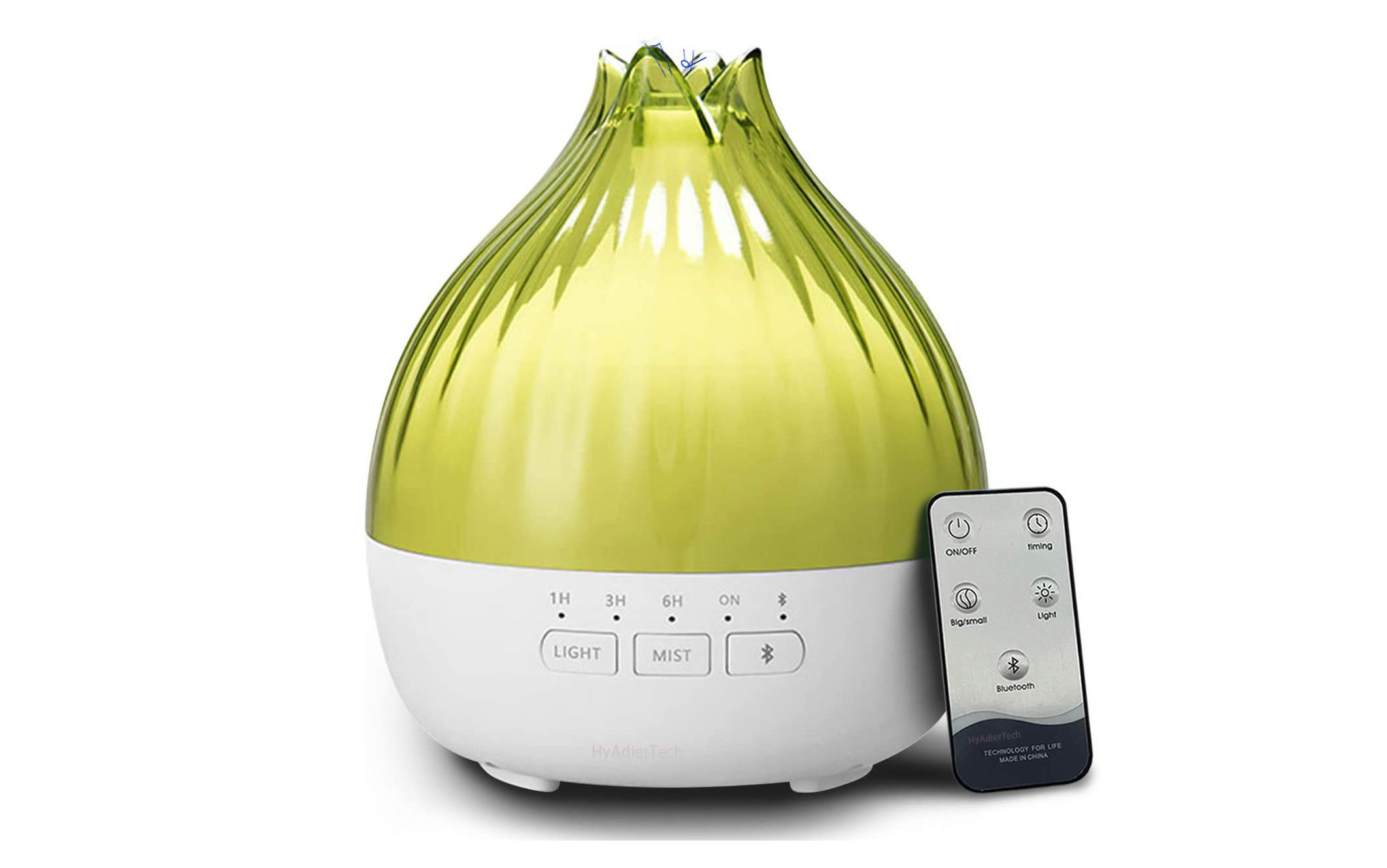 03 The essential oil diffuser with remote control and Bluetooth system