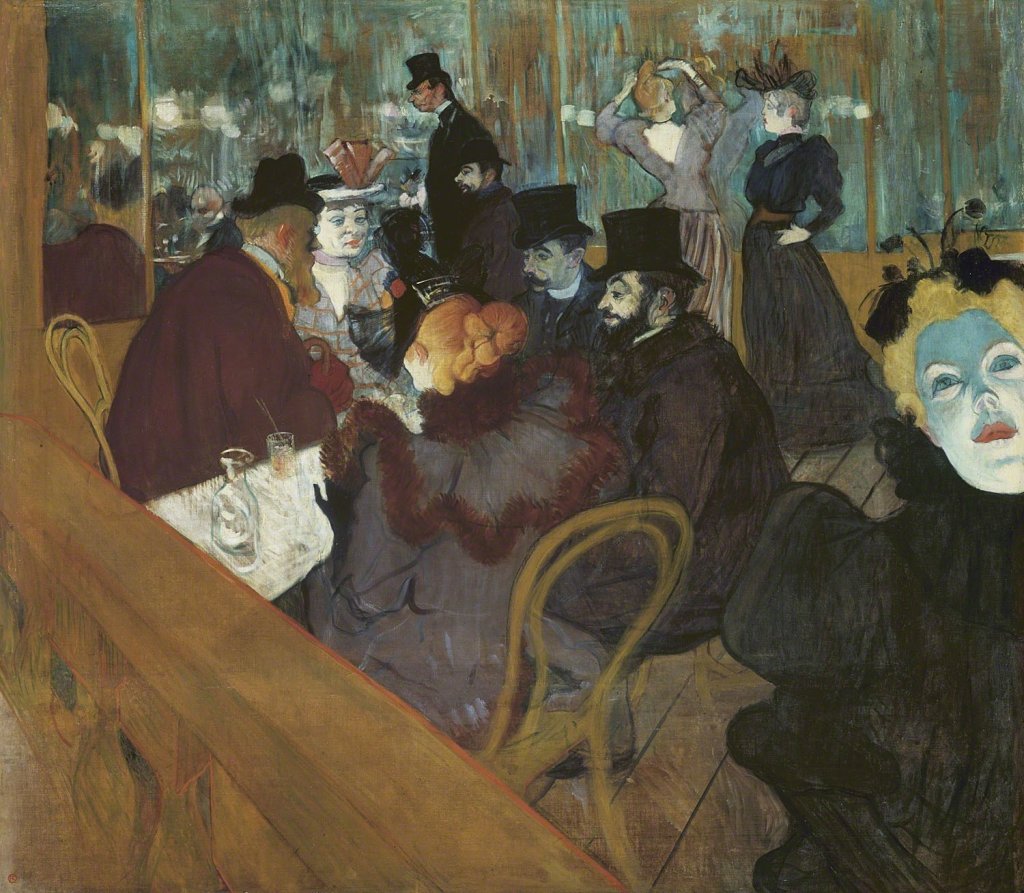 At the Moulin Rouge Henri de Toulouse Lautrec
