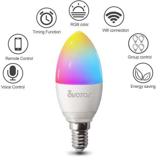Avatar wifi bulbs compatible with Alexa