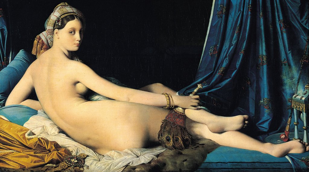 The Great Odalisque Jean-Auguste Dominique Ingres