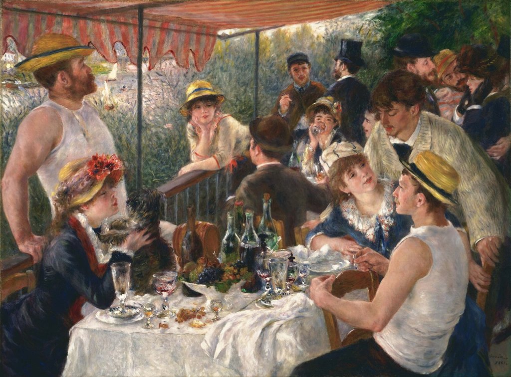 The Luncheon of the Boating Party Auguste Renoir