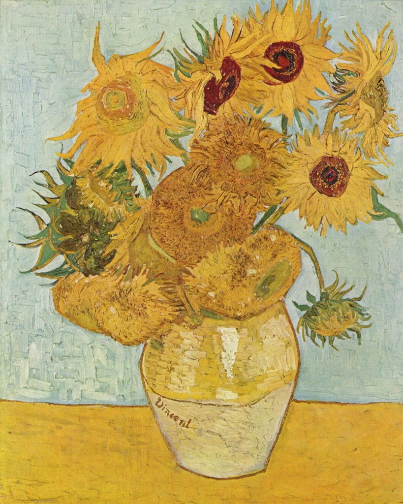 The Sunflowers Vincent Van Gogh