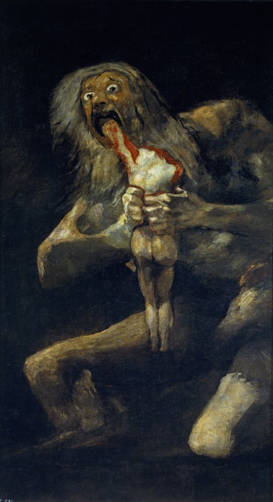 Saturn devouring one of his sons Francisco de Goya