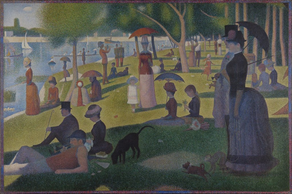 A Sunday Afternoon on La Grande Jatte Georges Seurat
