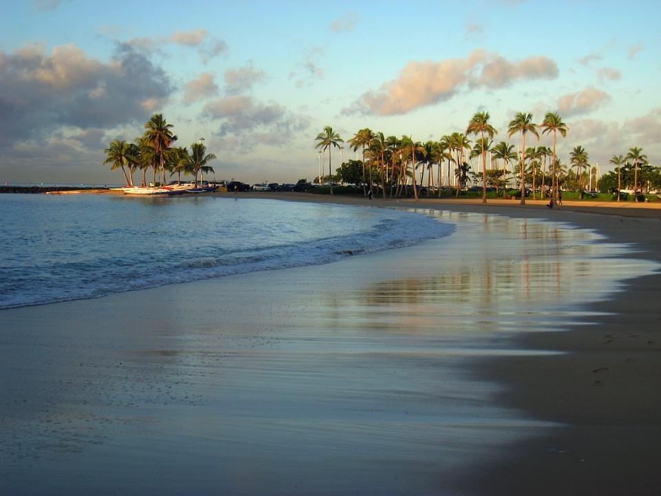 Waikiki beach, honolulu hawaii