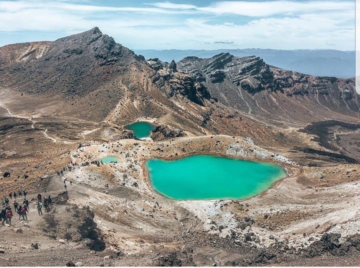 Tongariro, a paradise of the most chosen for trekking in New Zealand.